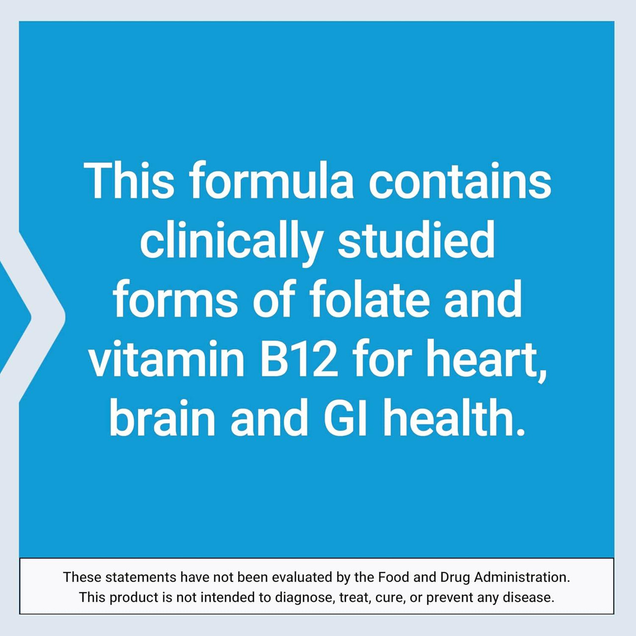 Life Extension BioActive Folate &amp; Vitamin B12 - 90 Capsules