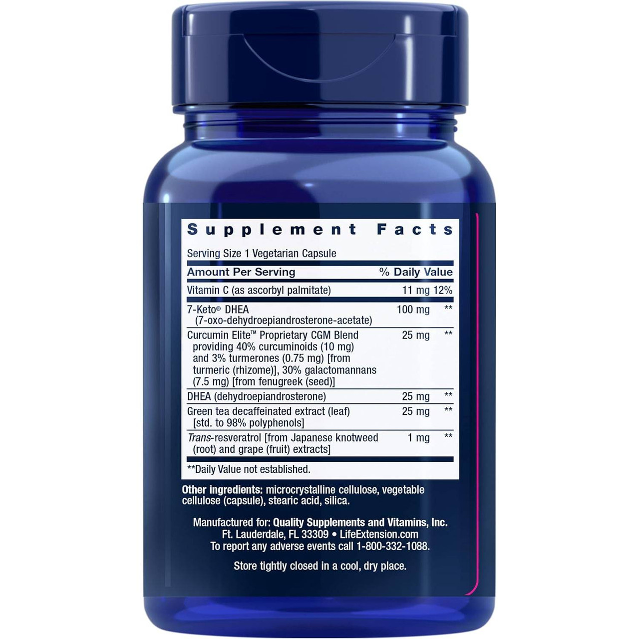Life Extension DHEA Complete - 60 Capsules