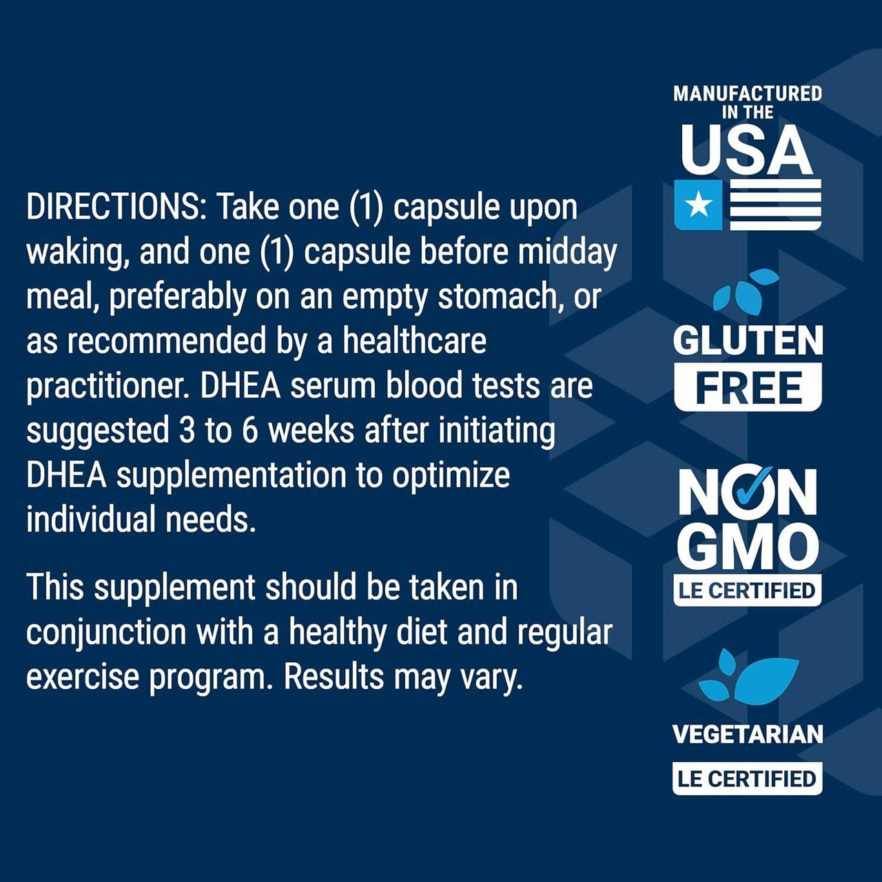 Life Extension DHEA Complete - 60 Capsules