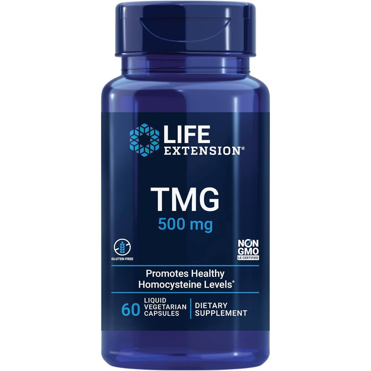 Life Extension TMG 500mg - 60 Capsules LFEX85963 13.99
