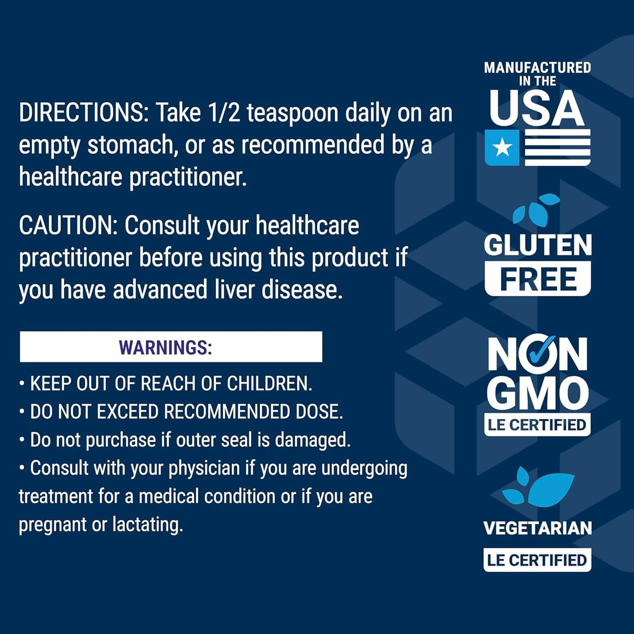 Life Extension L-Glutamine Powder - 100 Grams