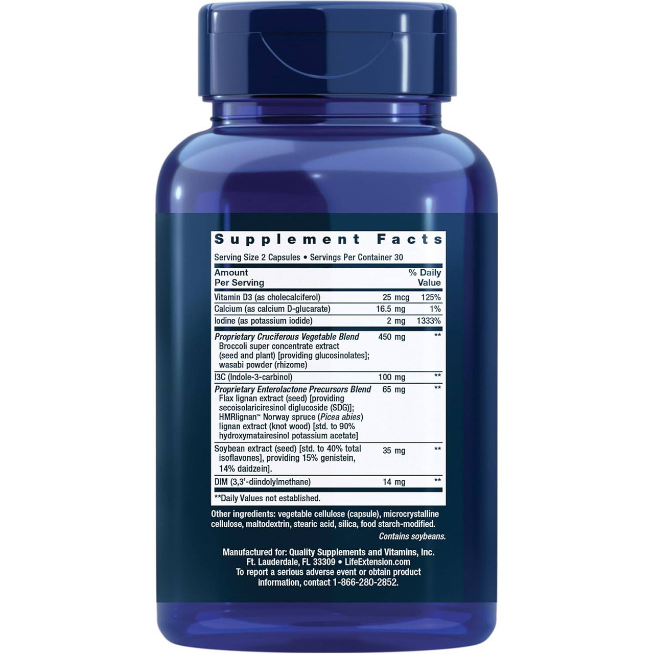 Life Extension Breast Health Formula - 60 Capsules