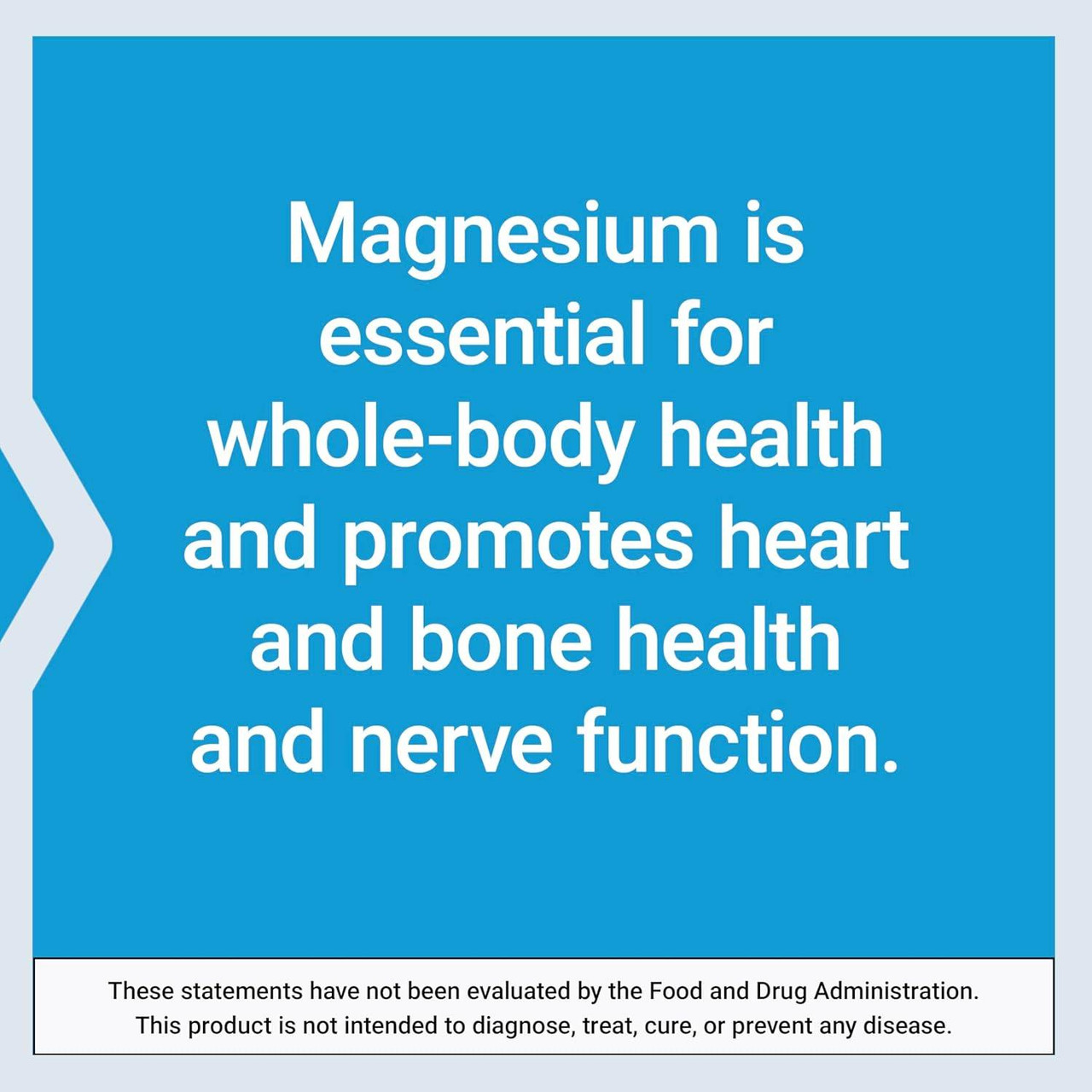 Magnesium (Citrate) benefits text graphic