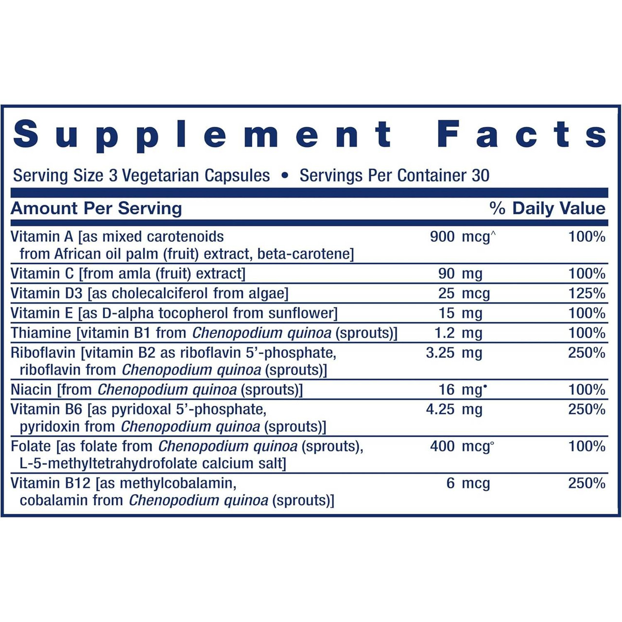 Life Extension Whole Food Multivitamin - 90 Capsules