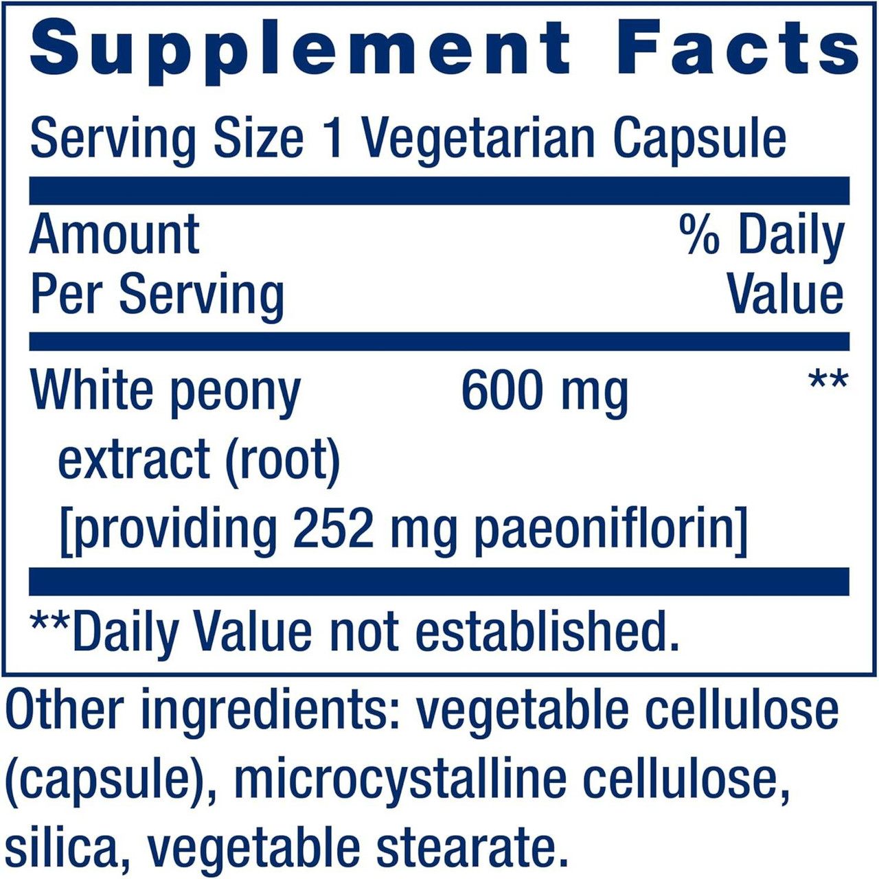 Life Extension Peony Immune - 60 Capsules