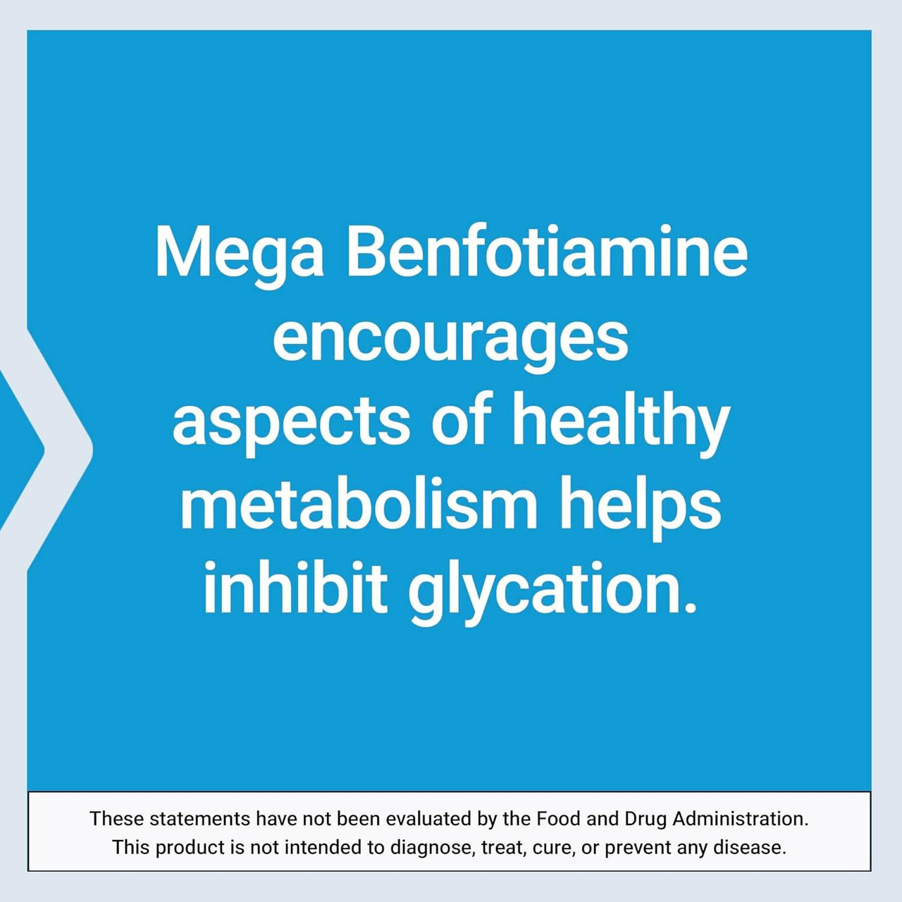 Life Extension Mega Benfotiamine 250mg - 120 Capsules