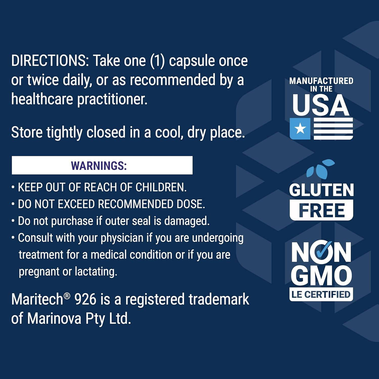 Life Extension Optimized Fucoidan w/Maritech 926 - 60 Capsules