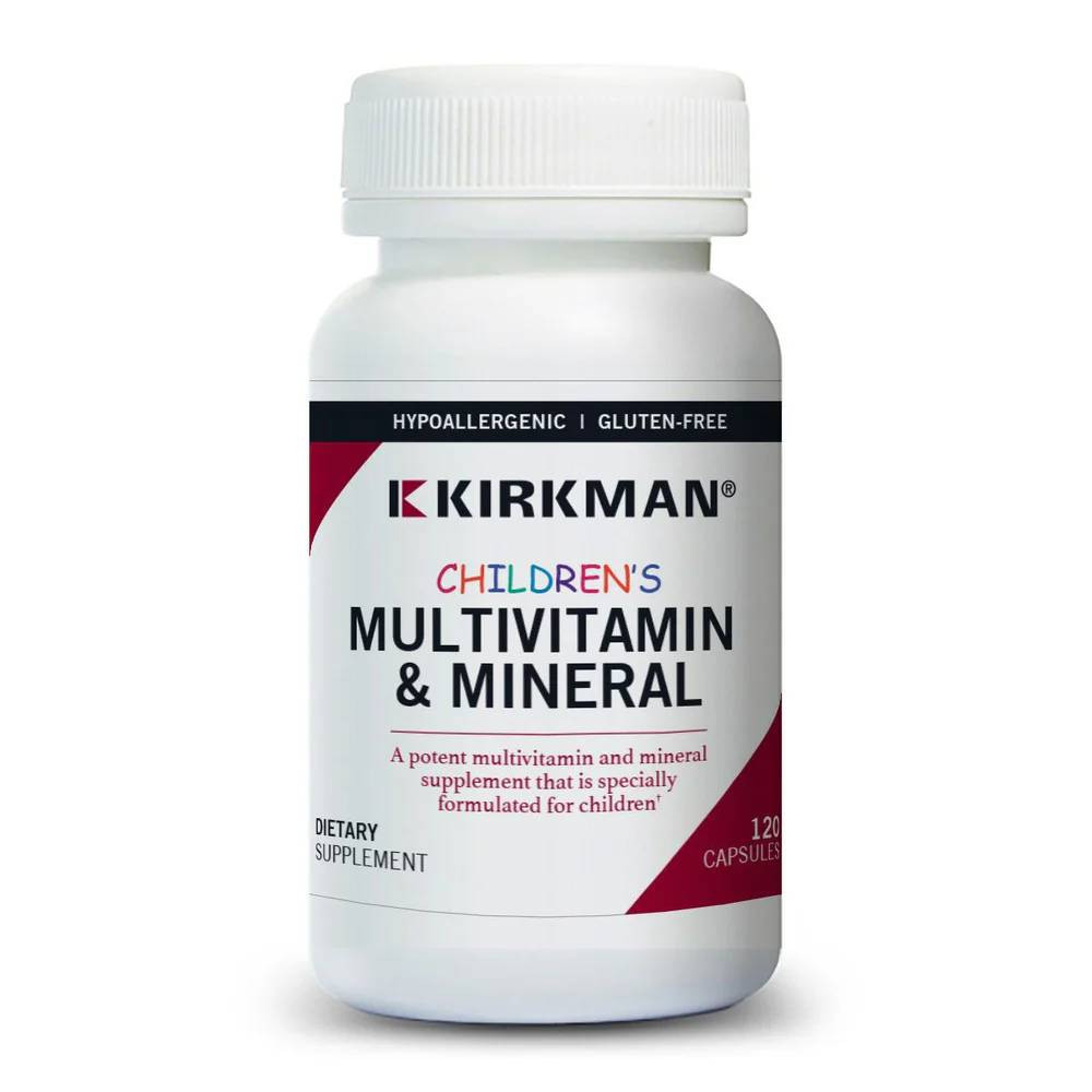 Kirkman Professional Children's Multivitamin/Mineral - 120 Capsules KMPR21048 27.99
