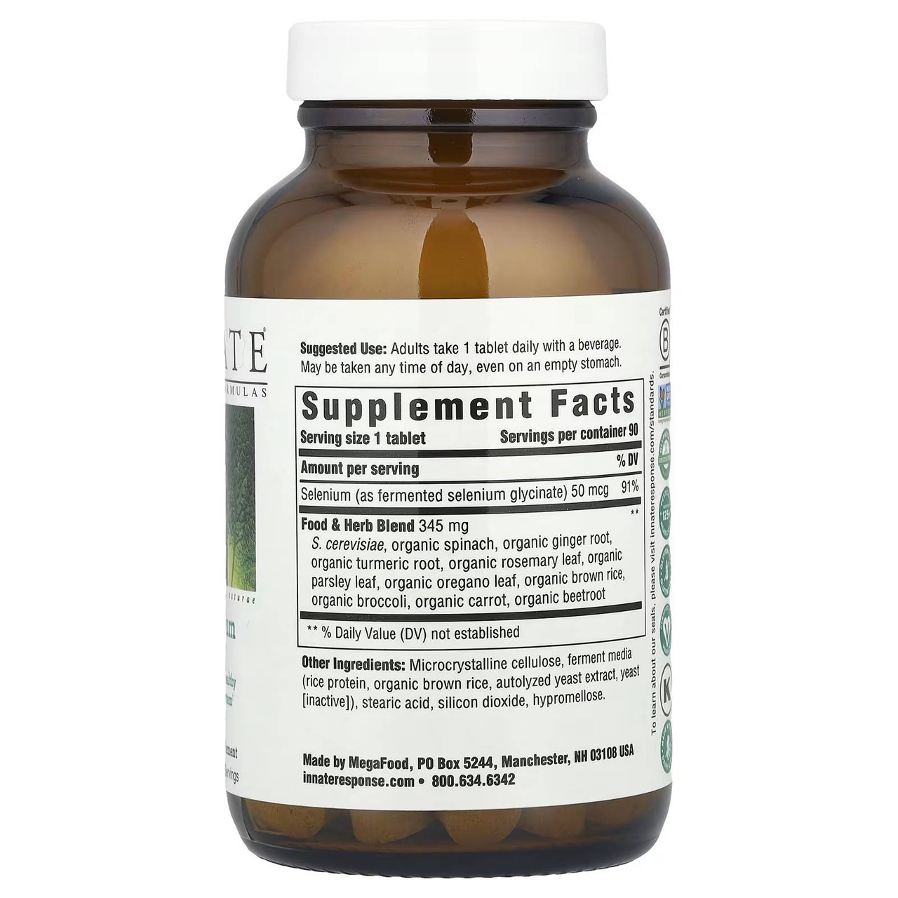 Innate Response Selenium - 90 Tablets