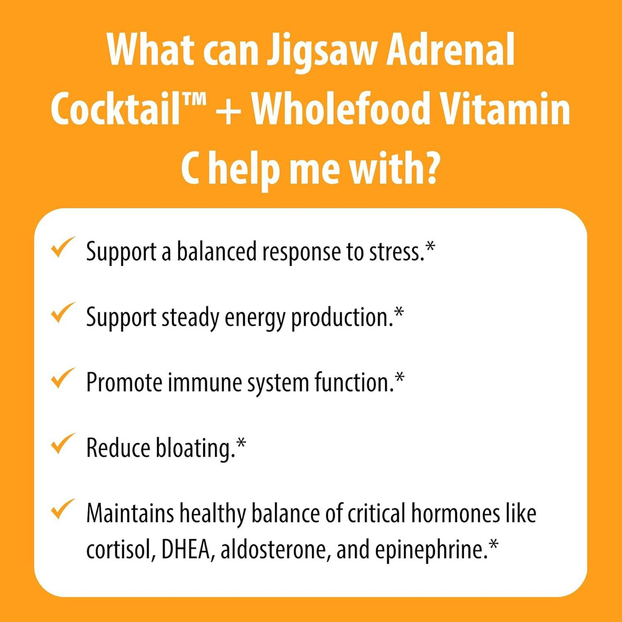 Jigsaw Health Adrenal Cocktail Powder - 240 Grams