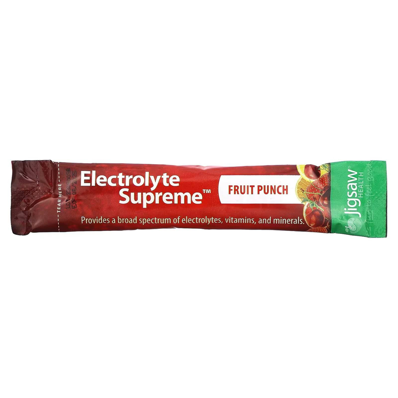 Jigsaw Health Electrolyte Supreme - Fruit Punch Packs - 60 Packets