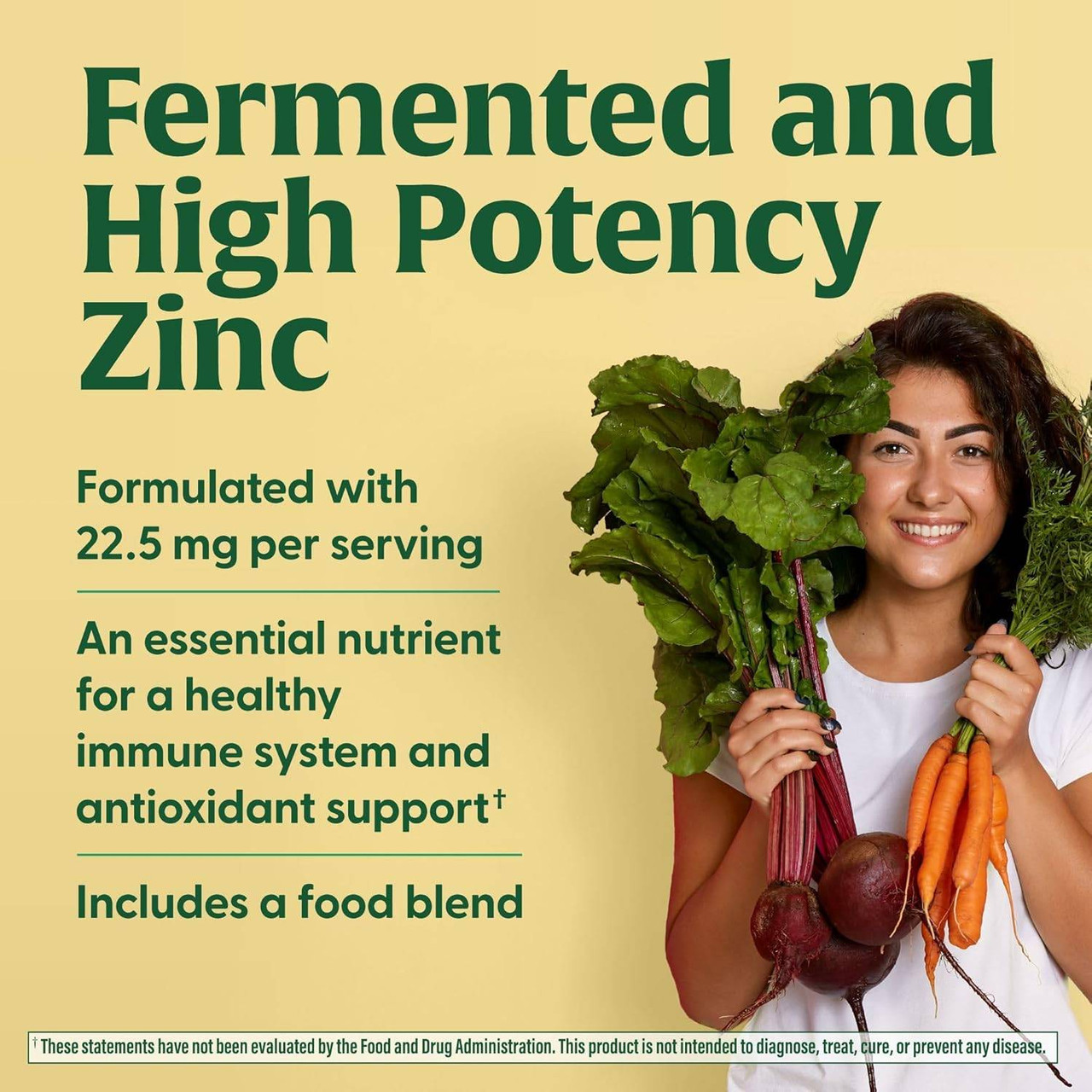 MegaFood Zinc - 120 Tablets