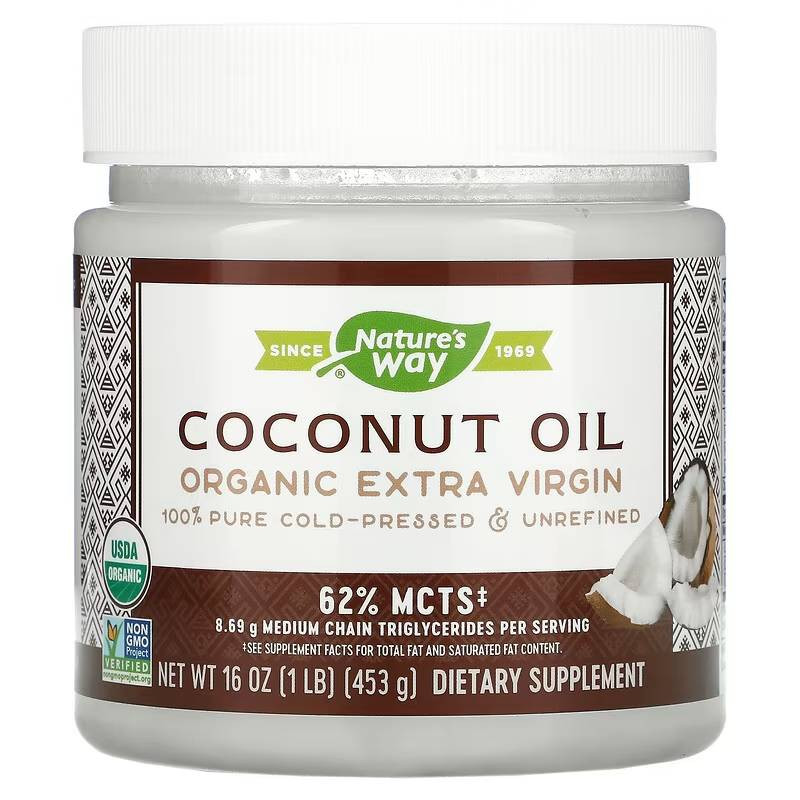 Nature's Way EfaGold Coconut Oil - 453 Grams NTWY56735 15.99