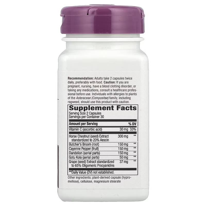 Nature's Way Leg Veins - 60 Capsules