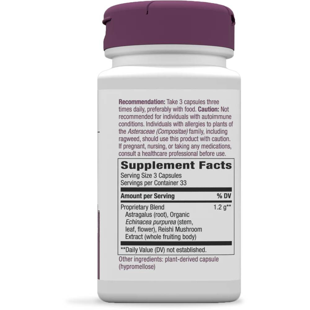 Nature's Way Echinacea Astragalus & Reishi - 100 Capsules
