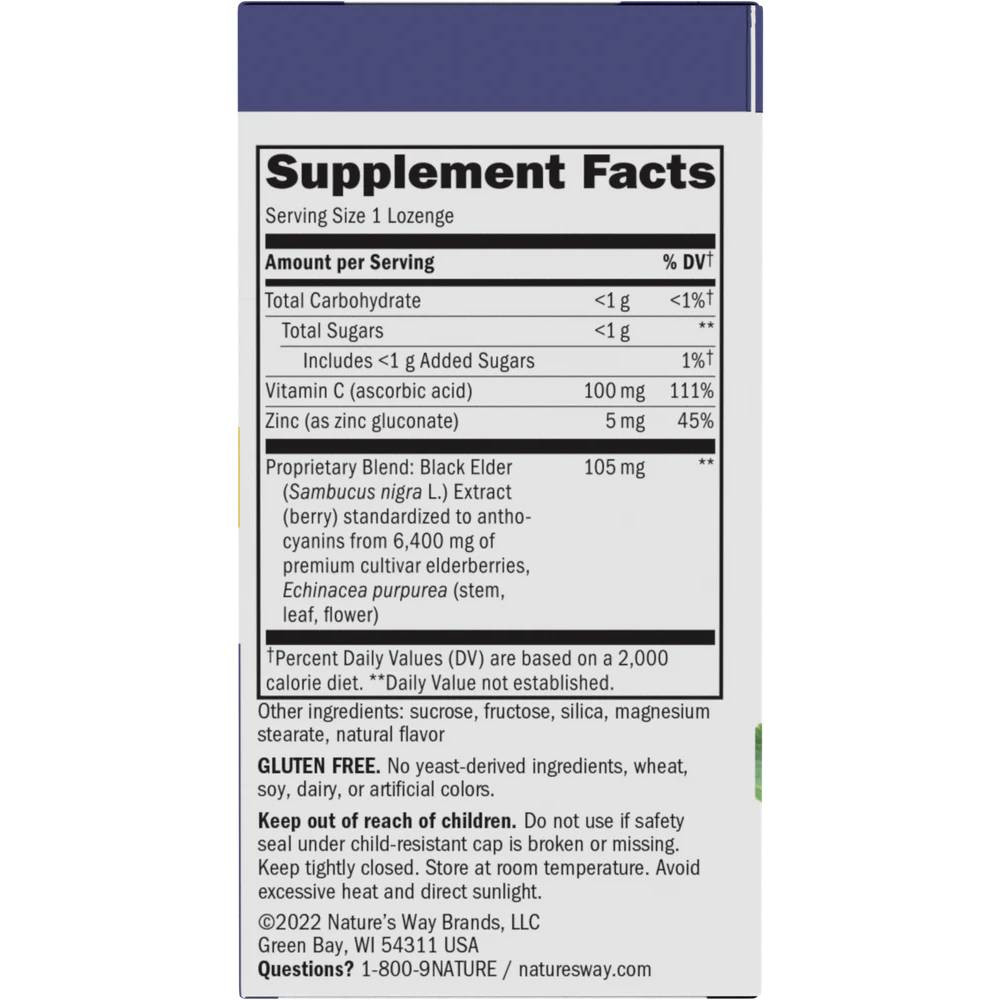 Nature's Way Sambucus Immune Lozenge - 30 Lozenges