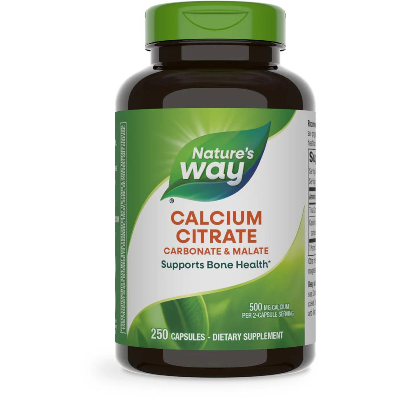 Nature's Way Calcium Citrate - 250 Capsules NTWY10110 27.99