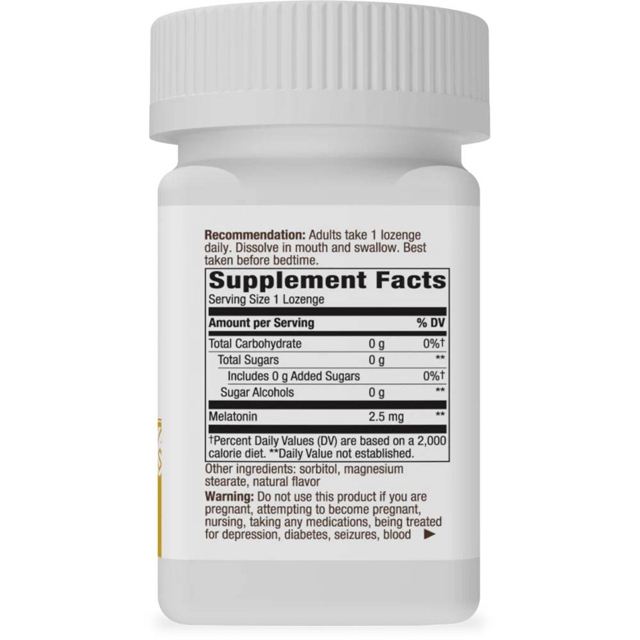 Nature's Way Melatonin Lozenge - 100 Lozenges