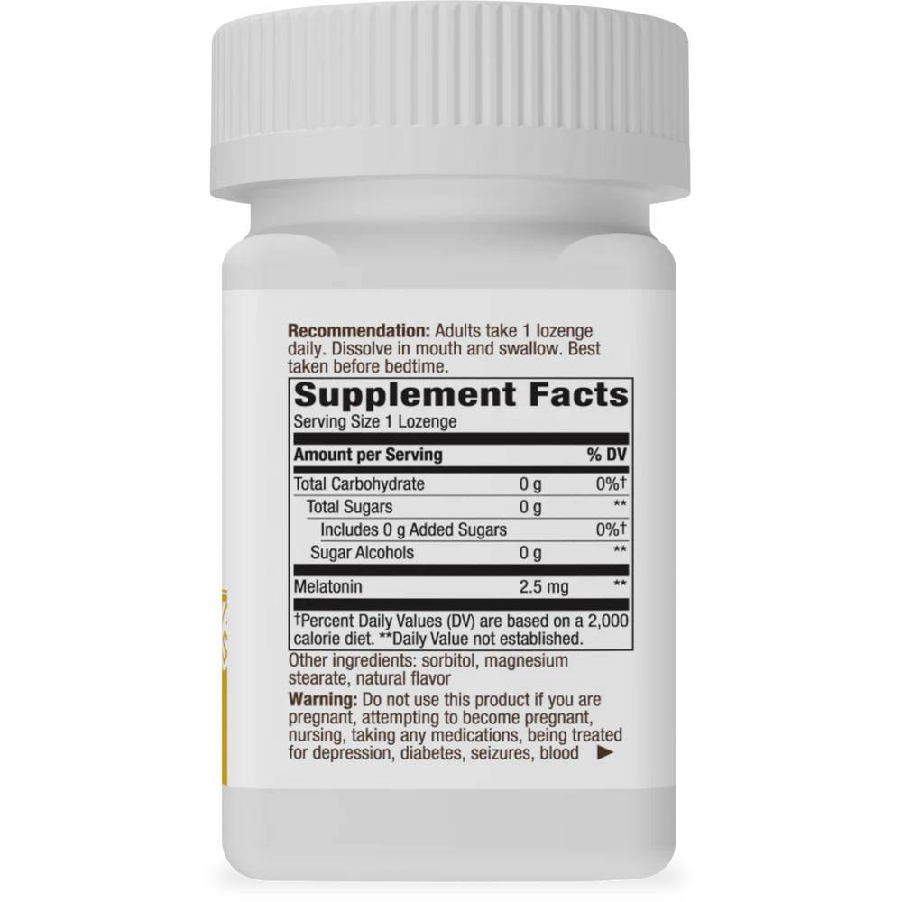 Nature's Way Melatonin Lozenge - 100 Lozenges