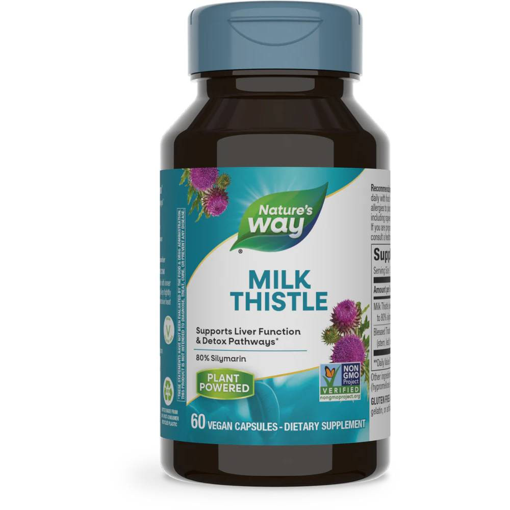 Nature's Way Milk Thistle SE - 60 Capsules NTWY24005 23.99