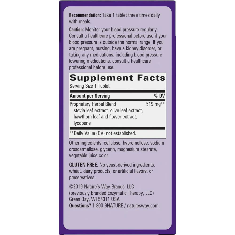 Nature's Way BP Manager - 90 Tablets