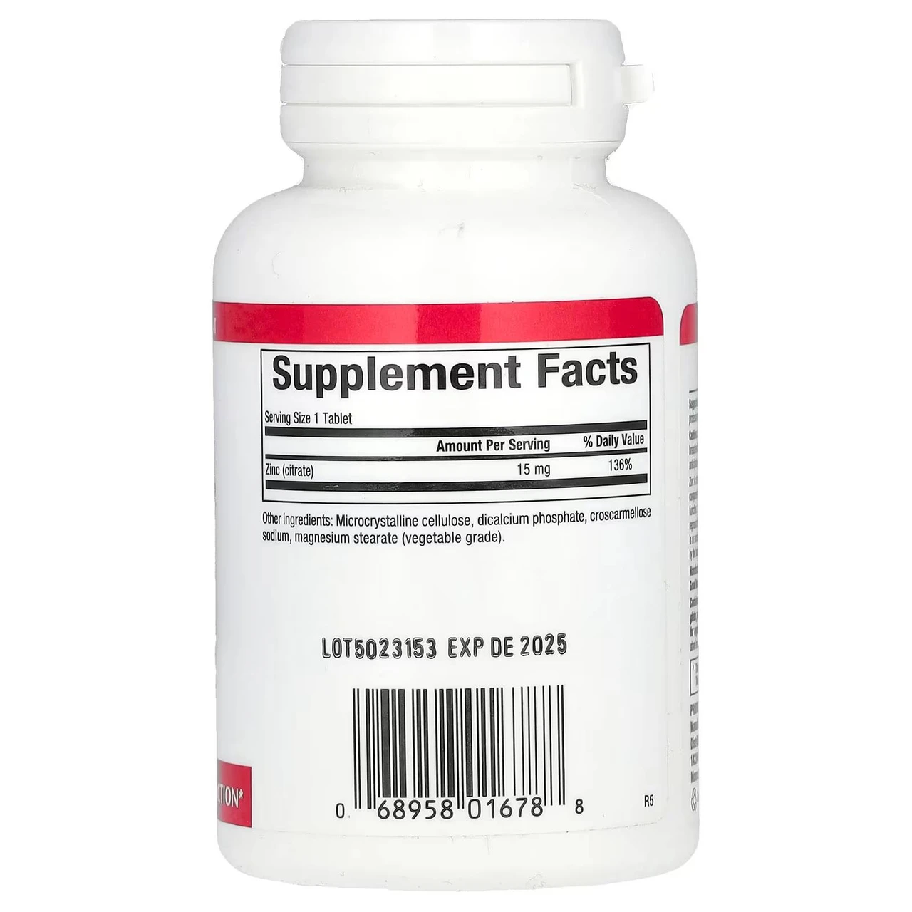 Natural Factors Zinc Citrate - 90 Tablets