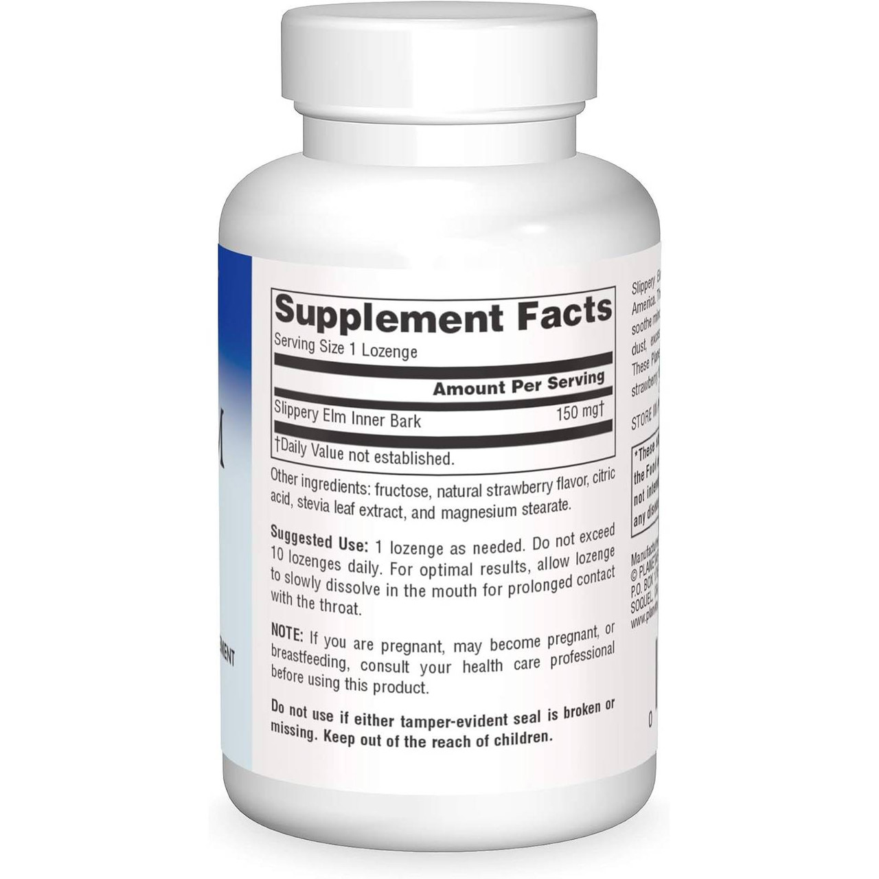 Source Naturals Slippery Elm Strawberry Lozenges - 100 Lozenges SRNT06524 BeautifiedYou.com