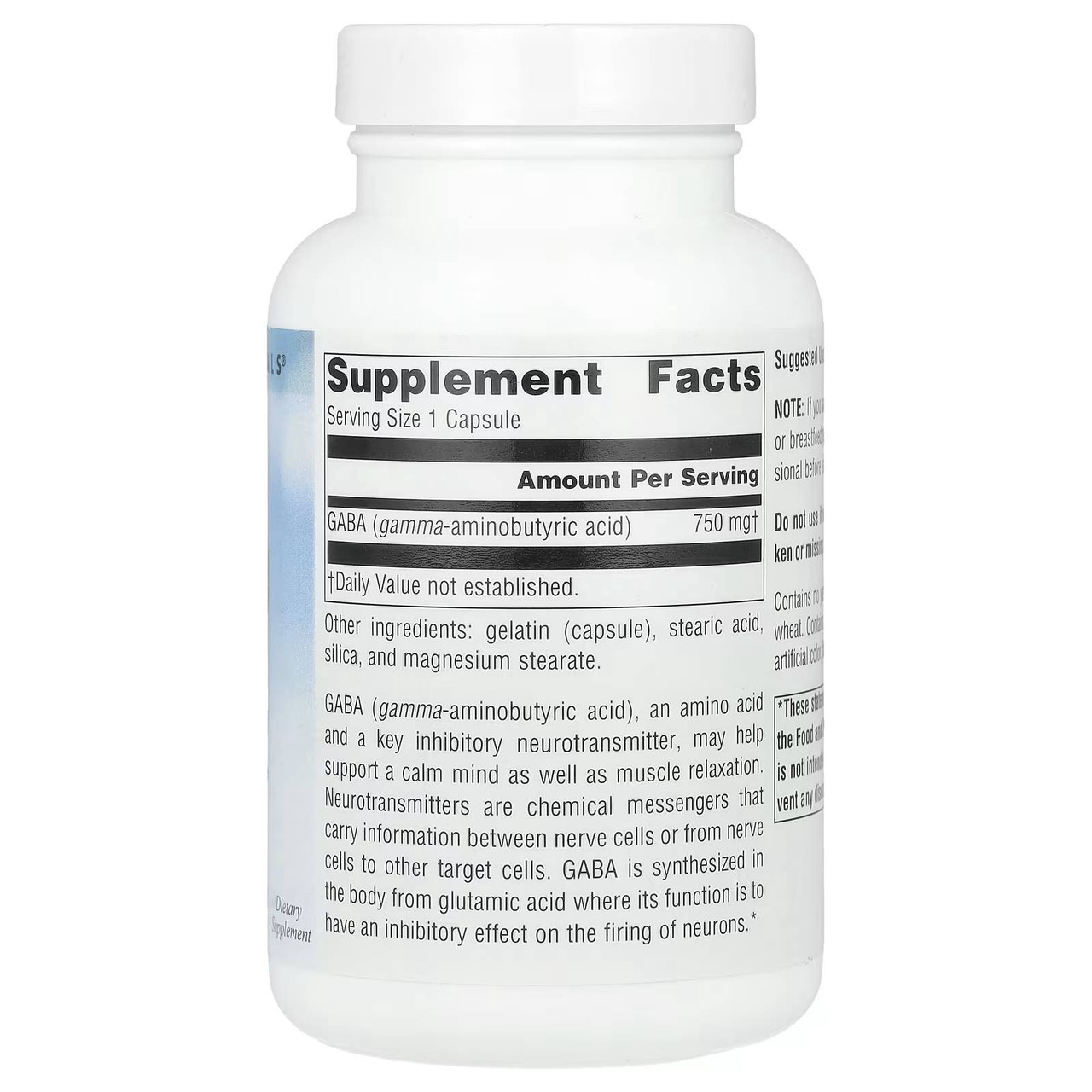 Source Naturals Serene Science GABA - 90 Capsules SRNT17073 BeautifiedYou.com