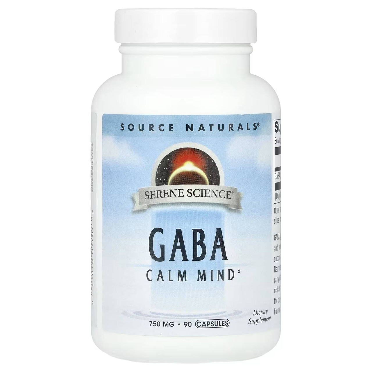 Source Naturals Serene Science GABA - 90 Capsules SRNT17073 BeautifiedYou.com