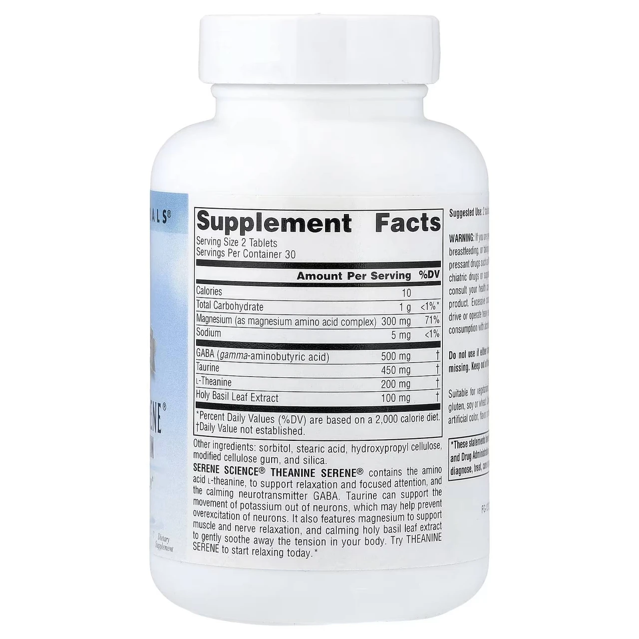 Source Naturals Serene Science Theanine Serene with Magnesium