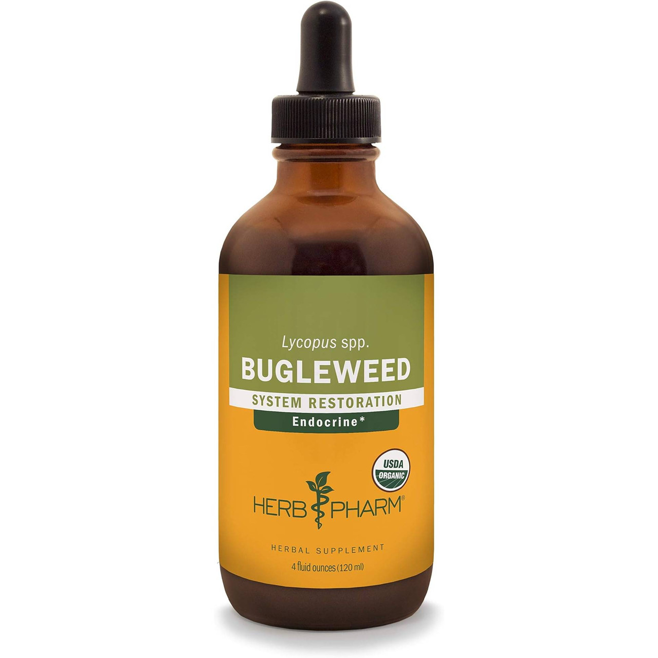Herb Pharm Bugleweed liquid extract 4 fl oz (120 mL) dropper bottle