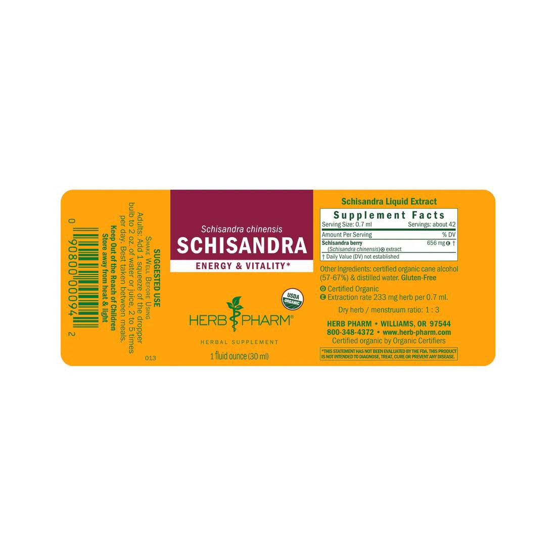Herb Pharm Schisandra