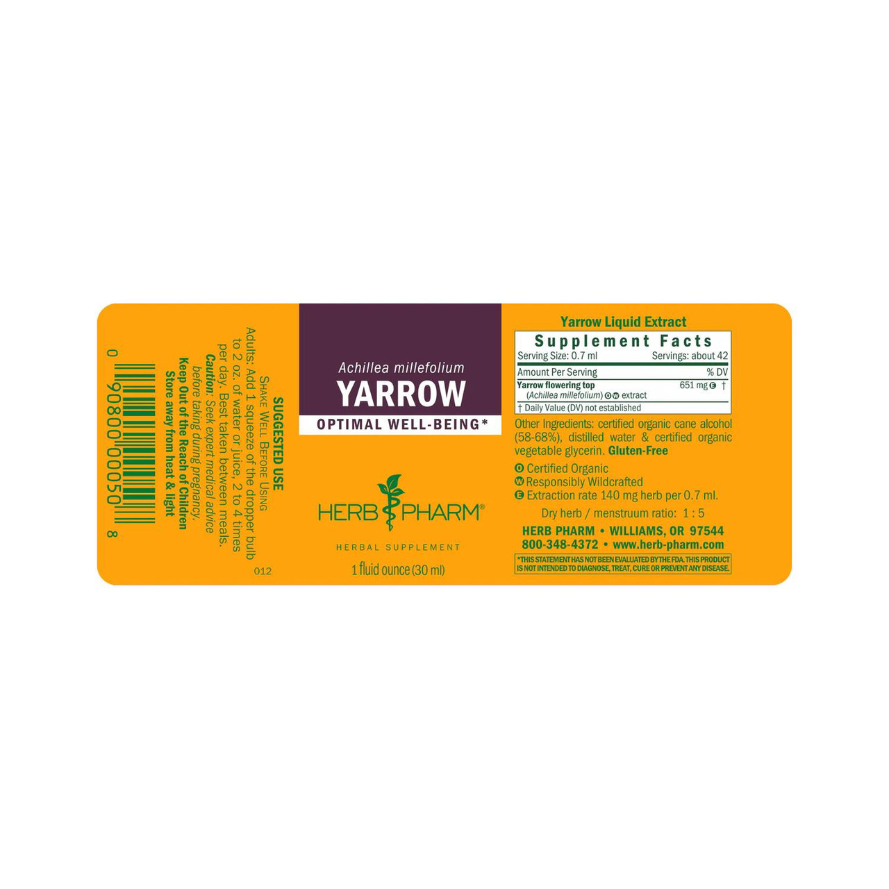 Herb Pharm Yarrow