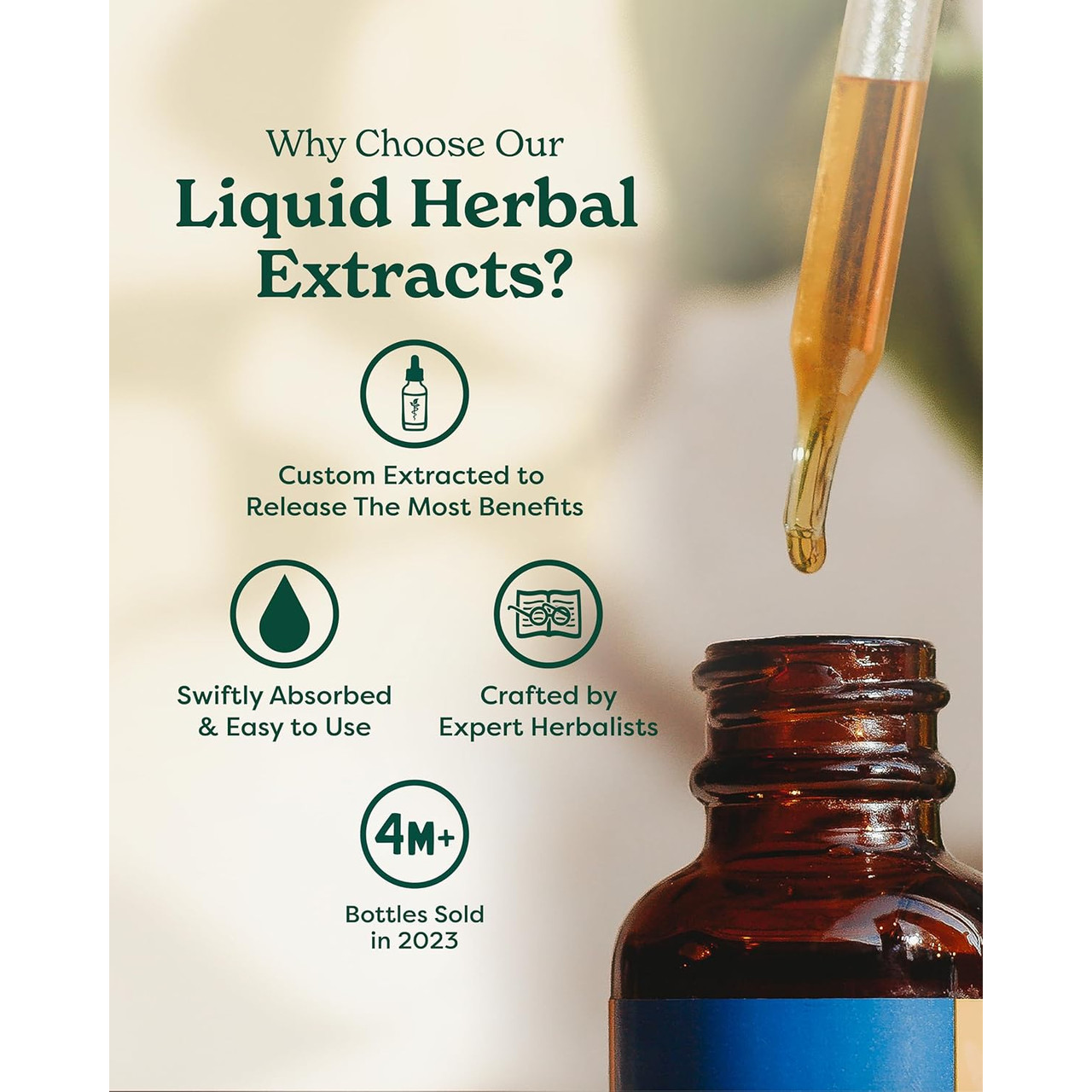 Why choose Herb Pharm liquid herbal extracts craftsmanship graphic