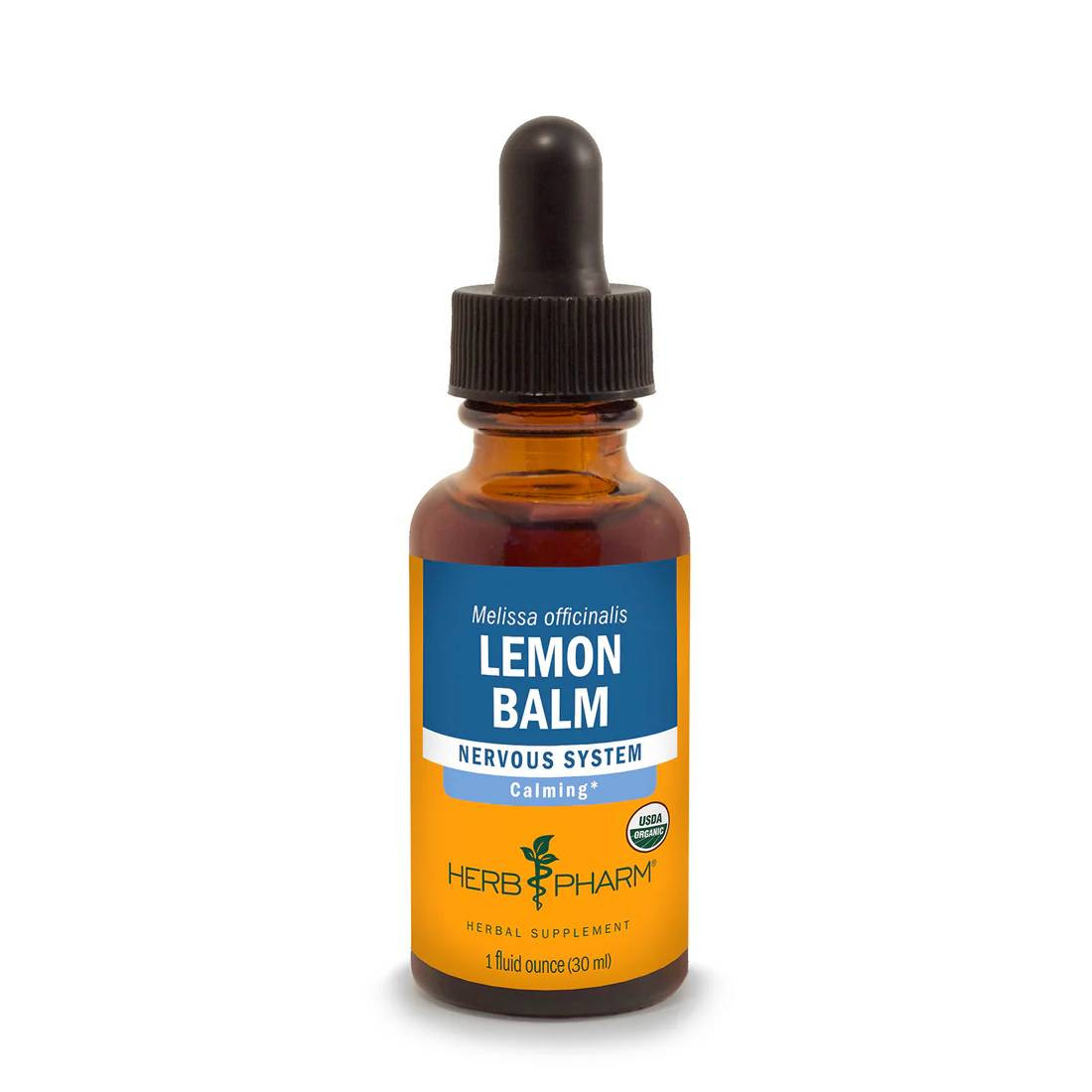 Herb Pharm Lemon Balm liquid extract 1 fl oz (30 mL) dropper bottle