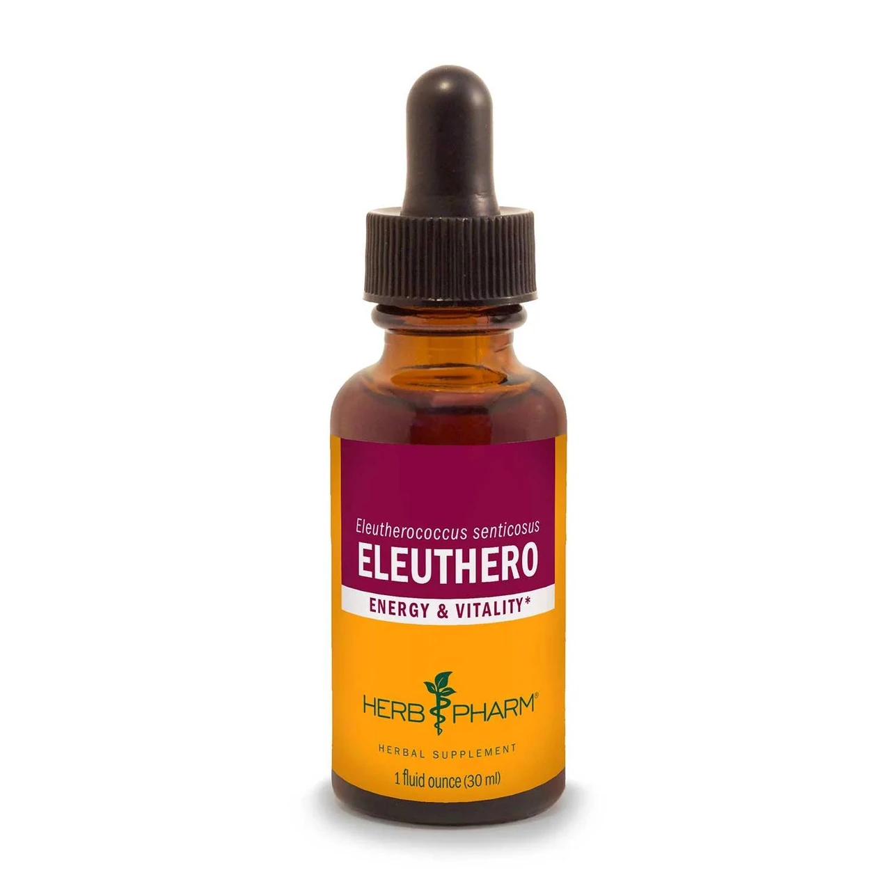 Herb Pharm Eleuthero liquid extract 1 fl oz (30 mL) dropper bottle