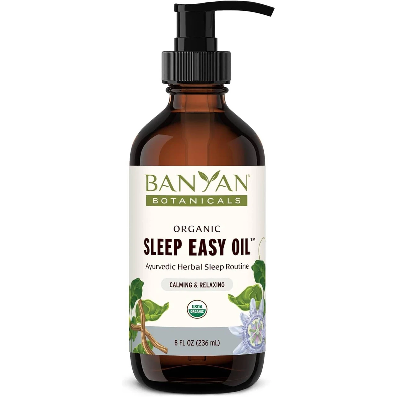 Banyan Botanicals Sleep Easy Oil pump bottle