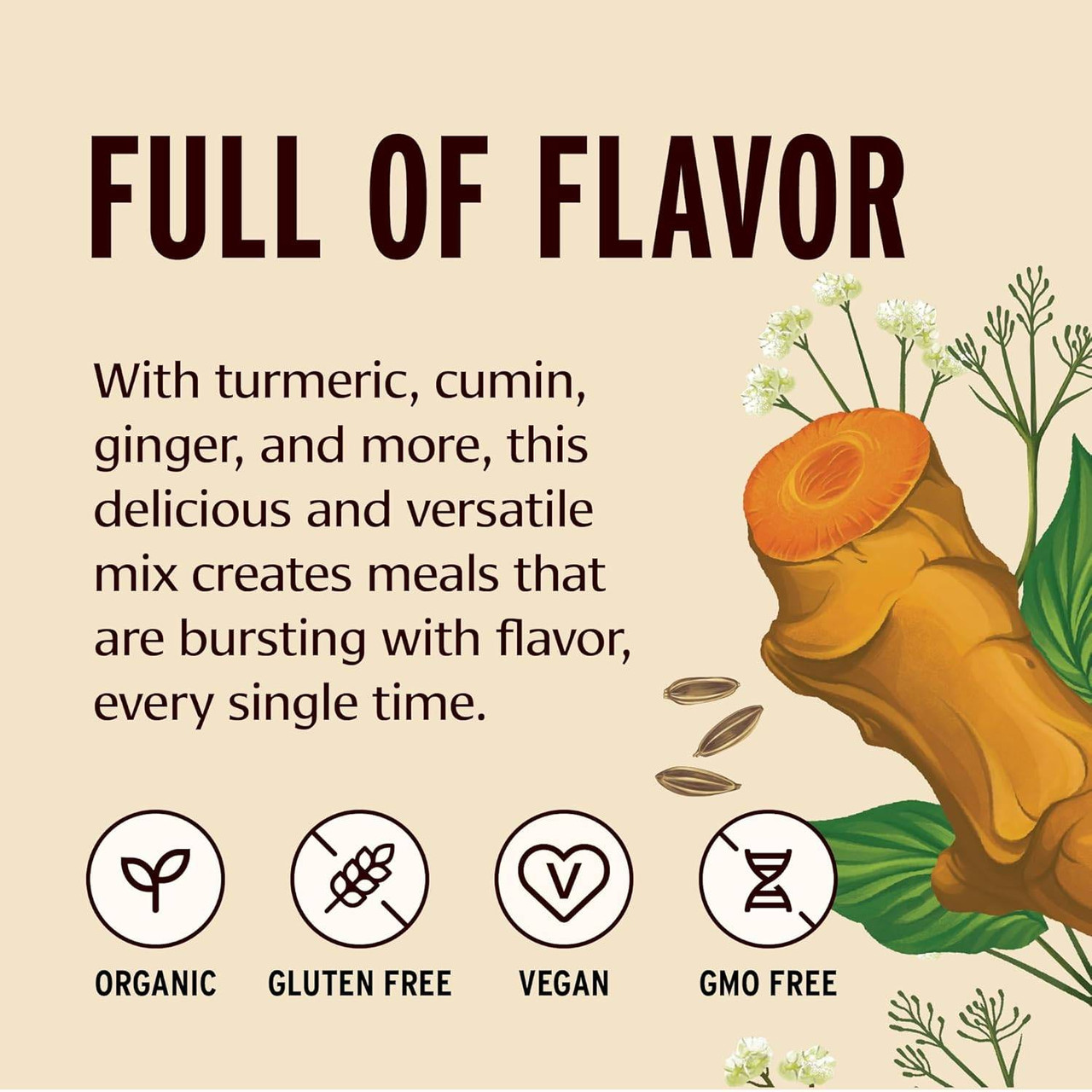 Banyan Botanicals Kitchari Spice Mix - 99 Grams