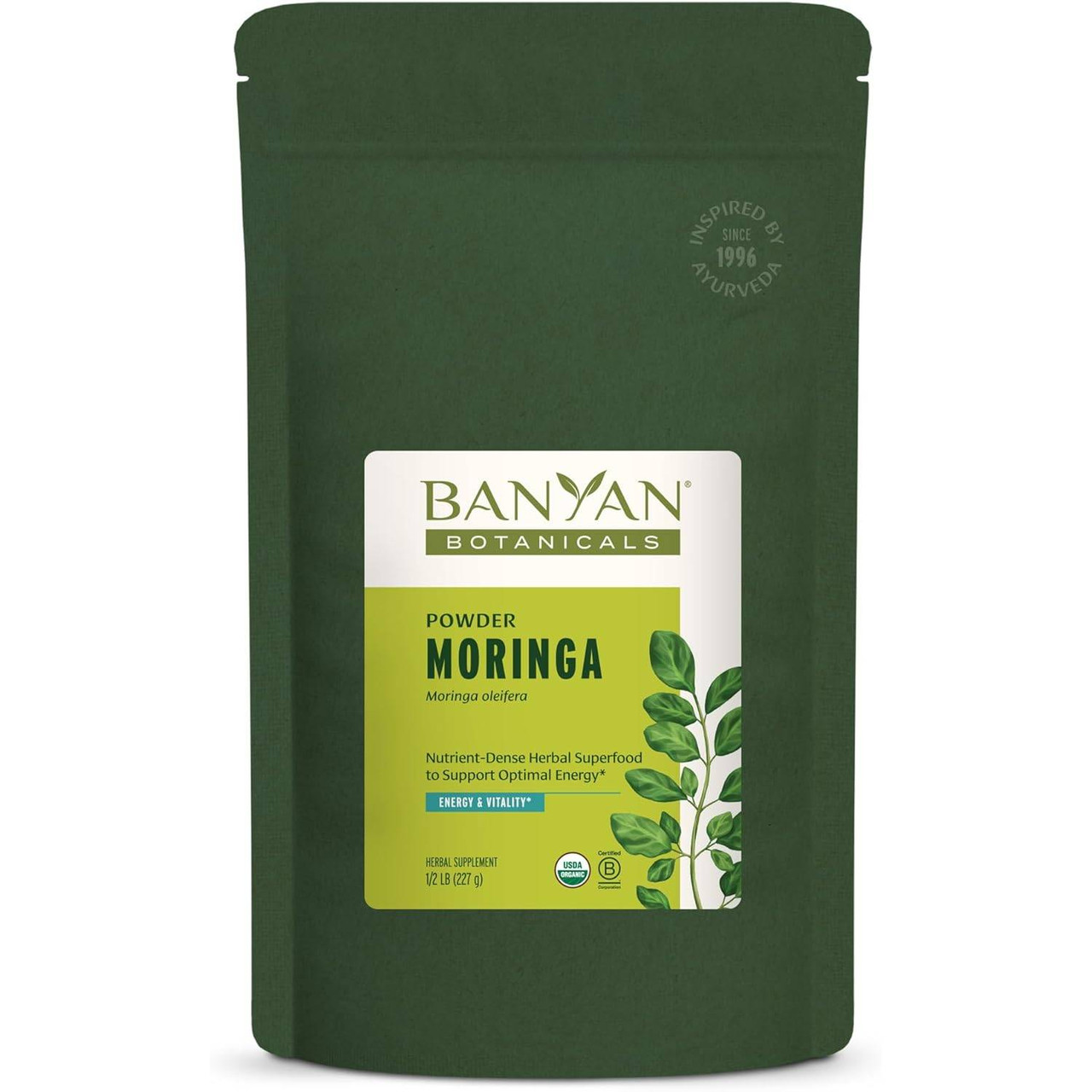 Banyan Botanicals Organic Moringa Powder pouch