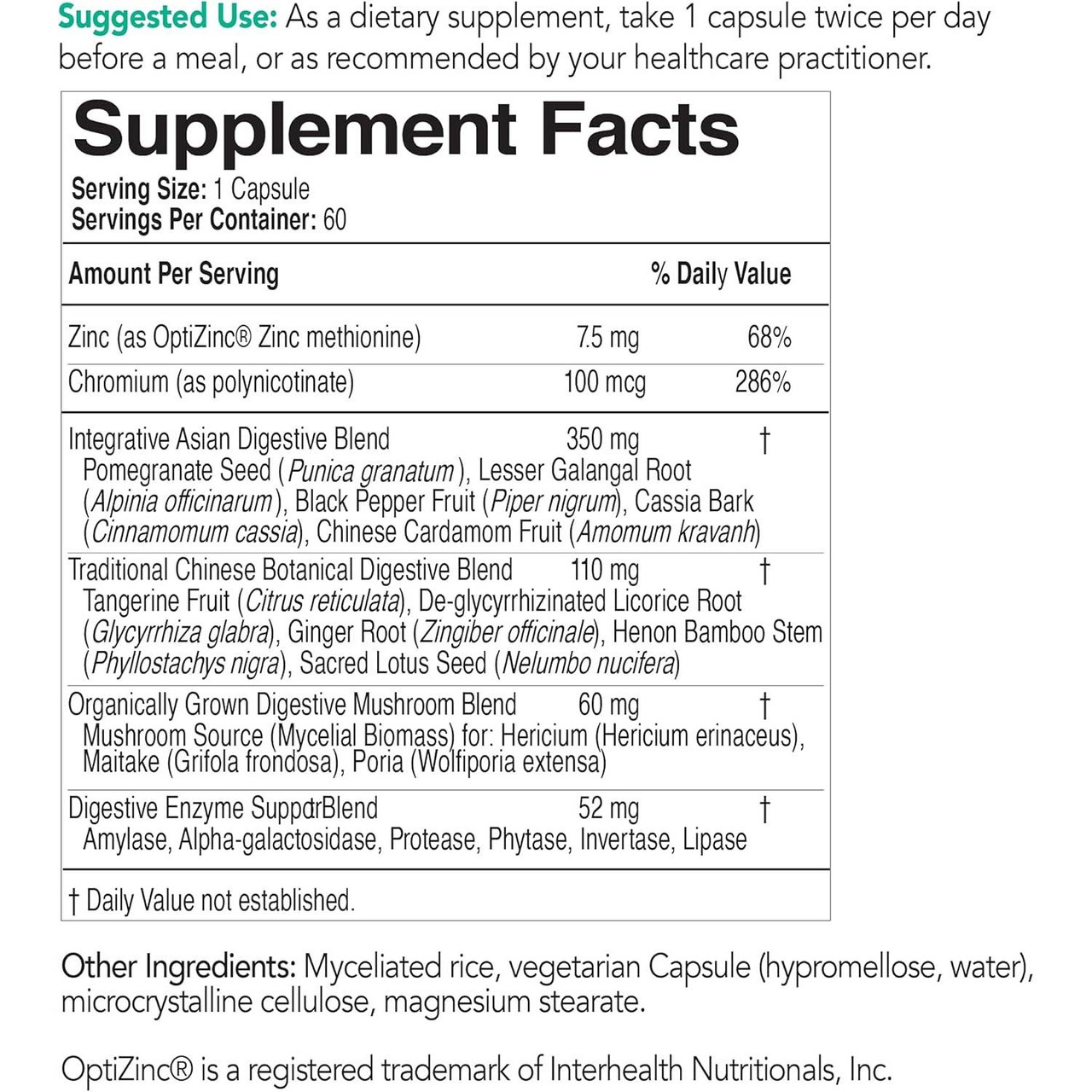 EcoNugenics ecoDigest - 60 Capsules
