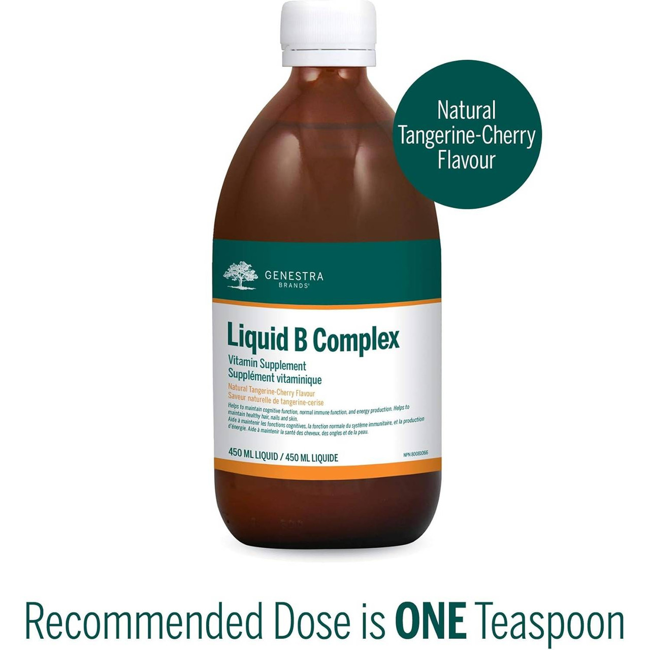 Genestra Brands Liquid B Complex - 450 Milliliters