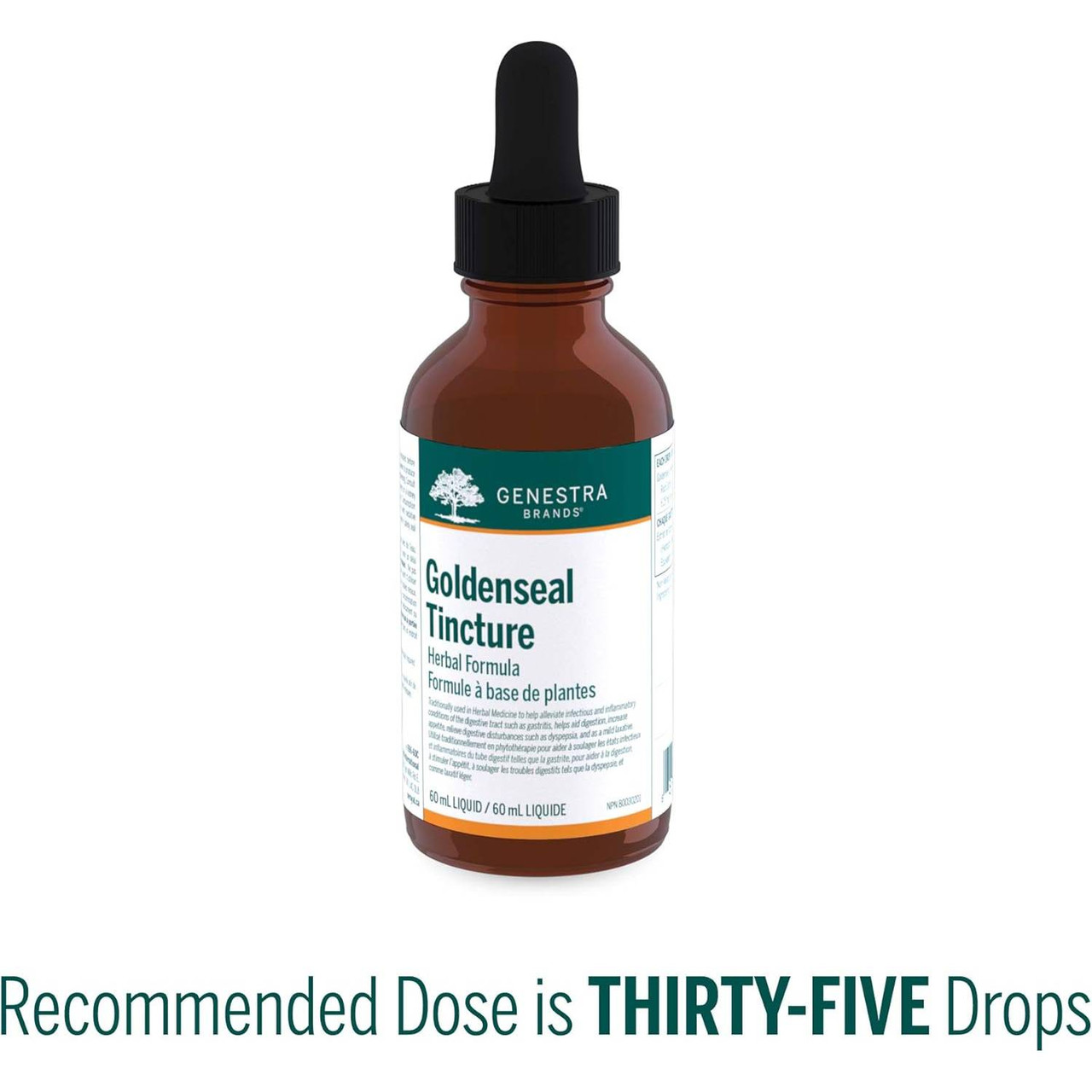 Genestra Brands G-Goldenseal Tincture - 60 Milliliters