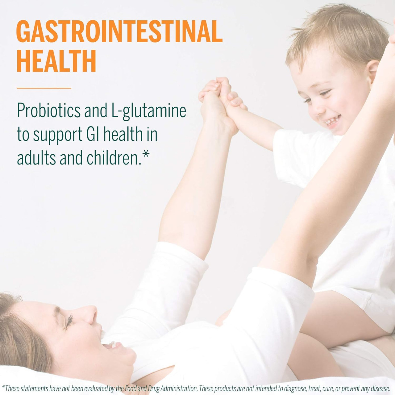 Person holding midsection, gastrointestinal health graphic