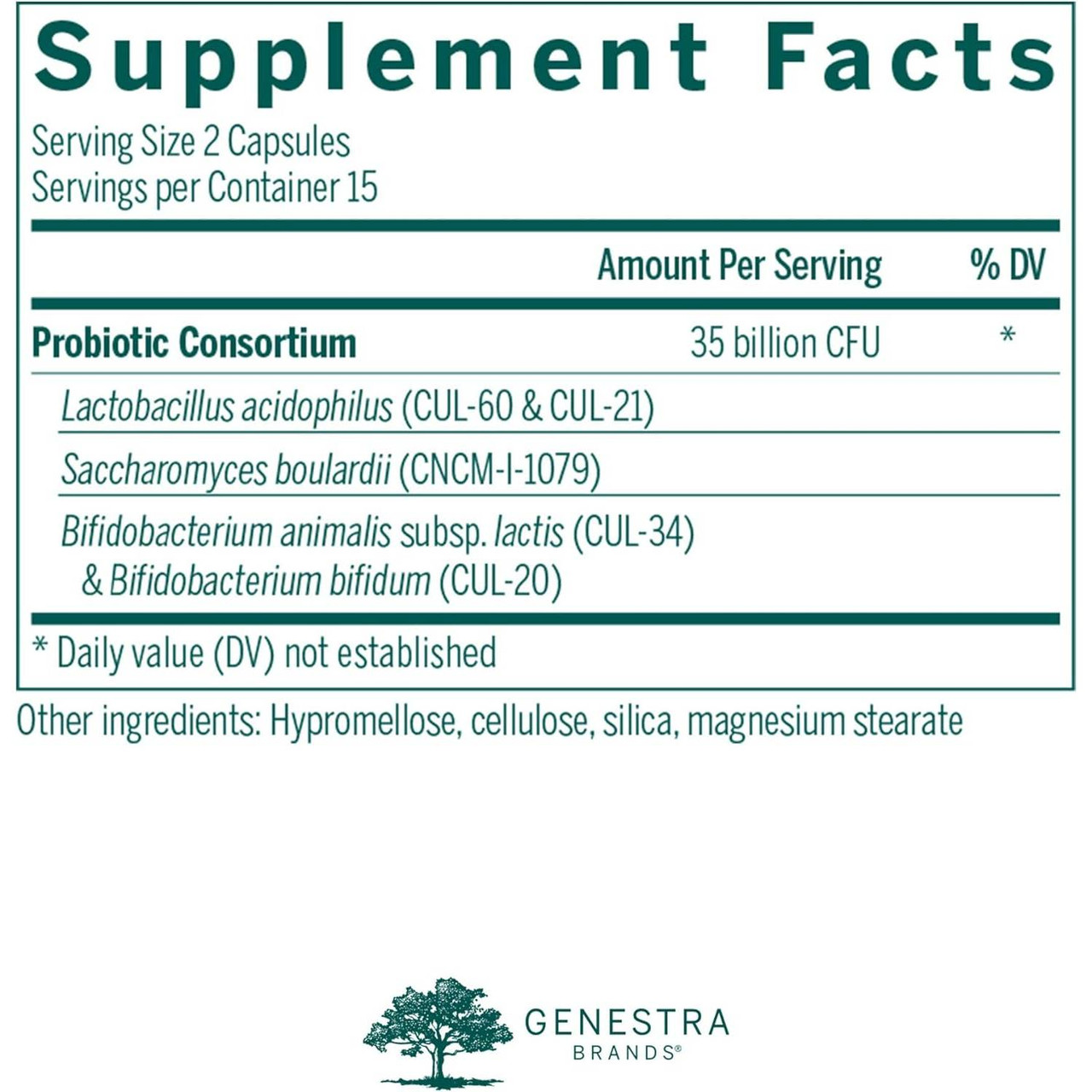 Genestra Brands HMF Travel - 30 Capsules