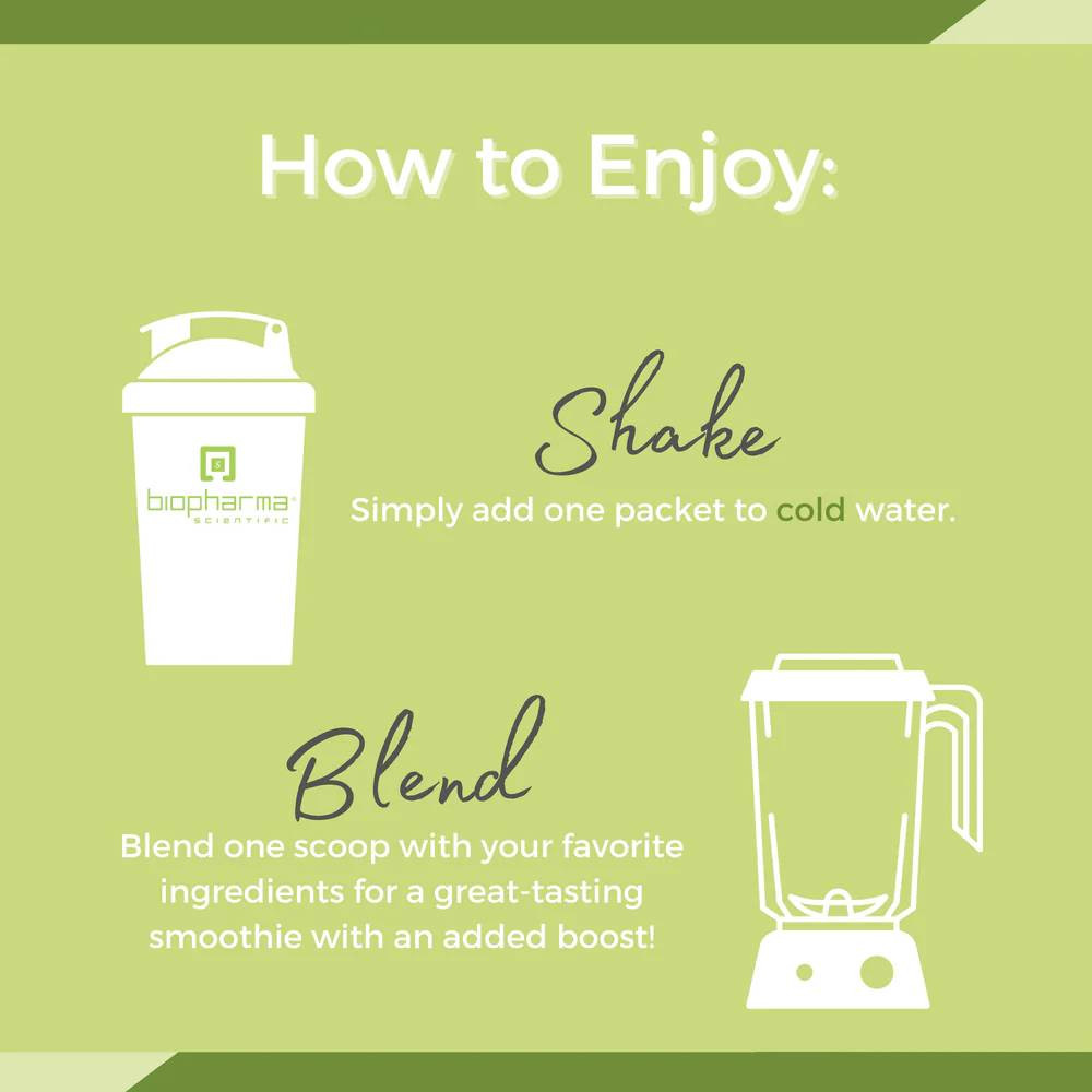 BioPharma Scientific nanoLEAN, Natural Berry - 30 Packets