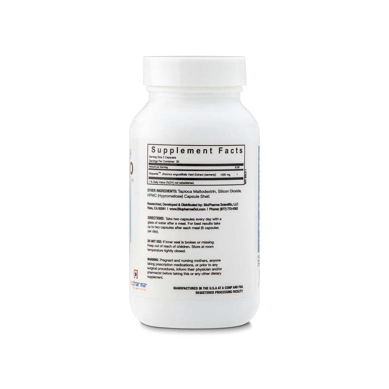 BioPharma Scientific NanoGluco Control - 60 Capsules