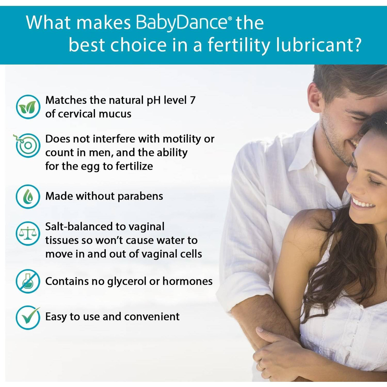 Fairhaven Health BabyDance Lubricant - 10 Applicators - 40 Grams