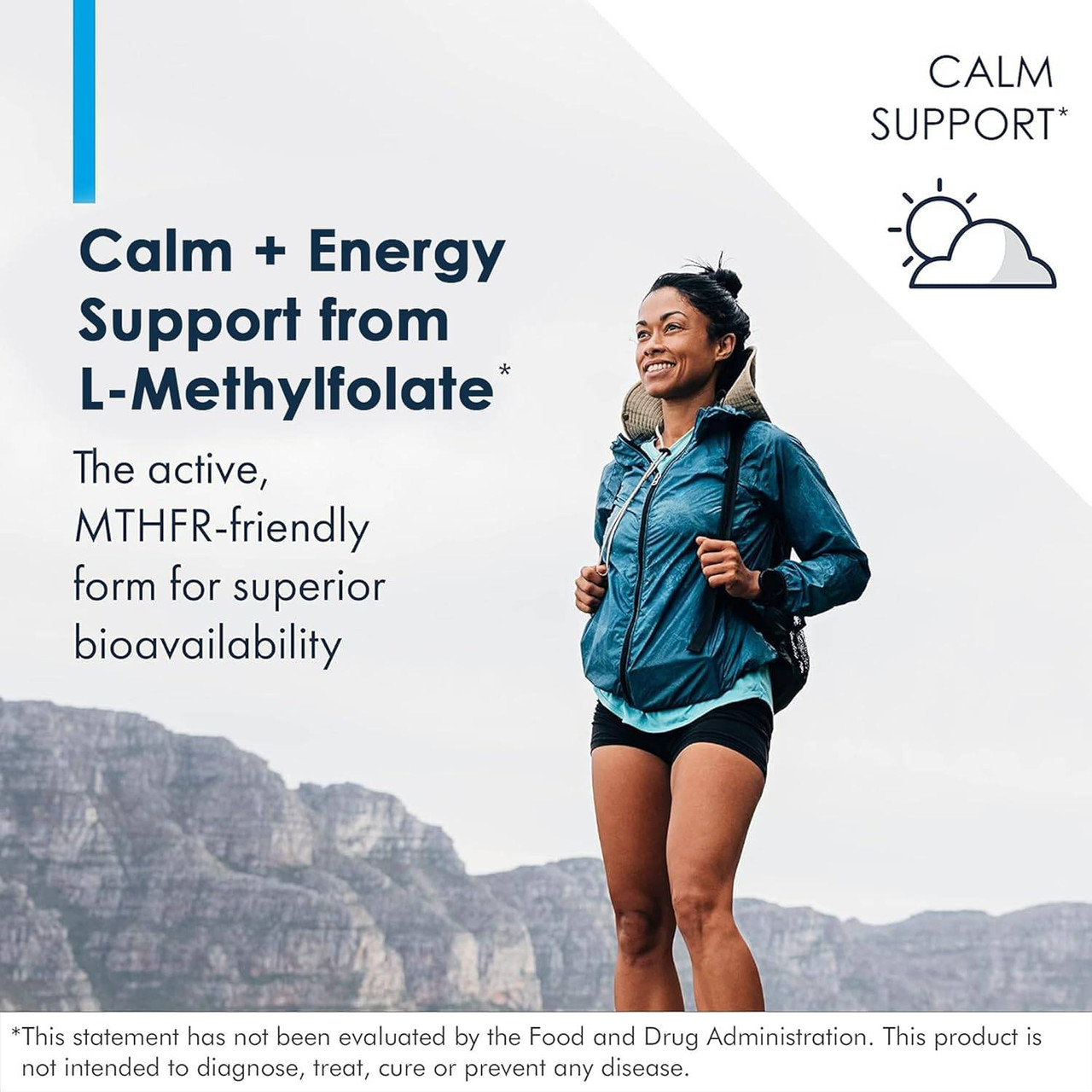Metabolic Maintenance L-Methylfolate 2.5 mg - 90 Capsules