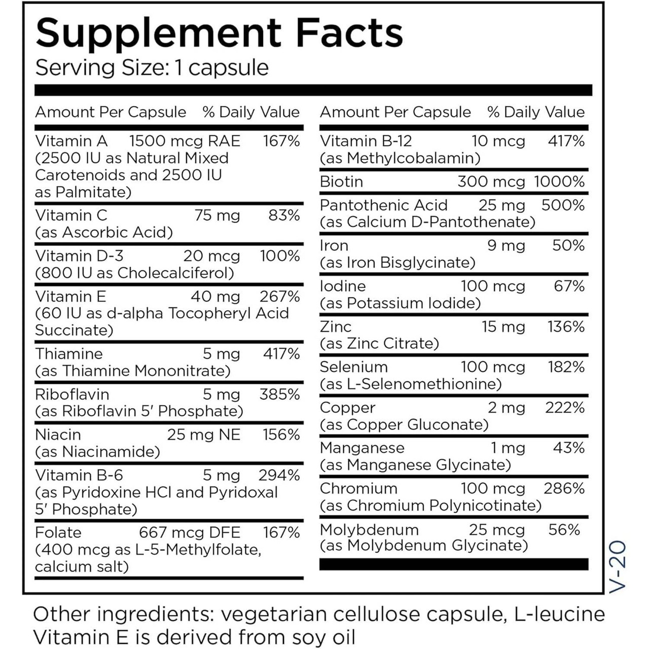 Metabolic Maintenance Little One (Childrens Multi) - 90 Capsules