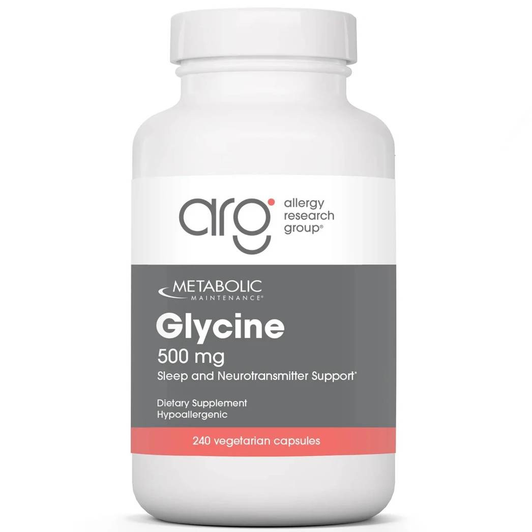 Metabolic Maintenance Glycine 500mg - 240 Capsules